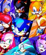 Image result for Sonic/Tails Knuckles Amy Shadow