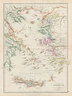 Image result for Aegean Sea Ancient Greece Map