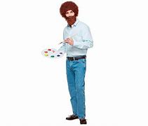 Image result for Off Brand Bob Ross Costume