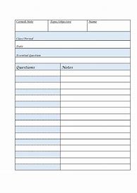 Image result for Electronic Notes Template