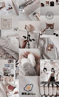 Image result for Aesthetic and White Collage