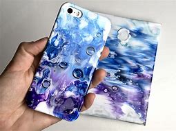 Image result for Phone Case Acrylic Paint Purple