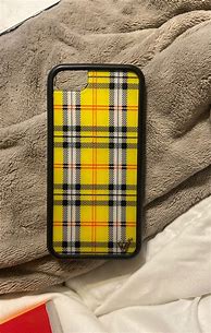 Image result for Yellow Plaid Wildflower iPhone Case