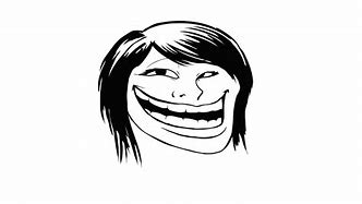 Image result for Female Troll Face Stick Figure