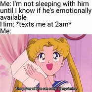 Image result for Funny Sailor Moon Memes