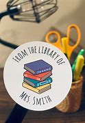 Image result for Library Book Cart Stickers
