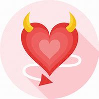 Image result for Devil Heart Emoji
