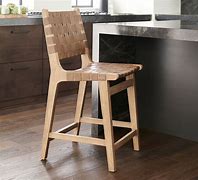 Image result for Rounded Back Leather Bar Stools