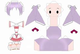 Image result for Anime Papercraft Templates