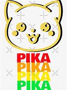 Image result for Pika Pika Sticker