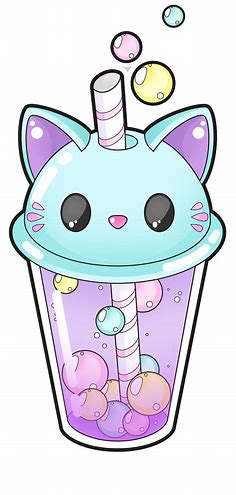 cat_bubble_tea - Discord Emoji