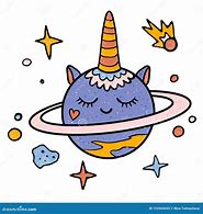 Image result for Unicorn Planet Vector
