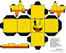 Image result for Pac man Papercraft