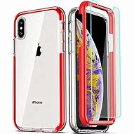 Image result for Silicone Red iPhone X Case