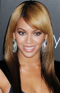 Image result for Beyoncé Hairstyles with Bangs