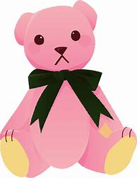 Image result for Pink Christmas Bear Cartoon