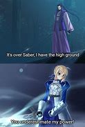 Image result for Fate Stay Night Saber vs Assassin