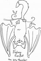 Image result for Flying Fox Bat Drawing