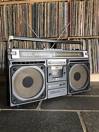 Image result for Sharp 100W Portable Bluetooth Boombox