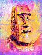 Image result for Easter Island Statue Emoji