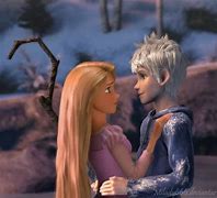 Image result for Jack Frost and Rapunzel Elsa