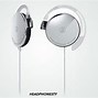 Image result for Clip On Headphones Wearing