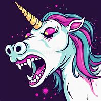 Image result for Mean Unicorn No Background