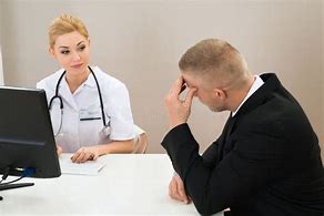 Image result for Doctor Looking at Patient