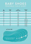 Image result for Baby Boy Shoe Size Chart