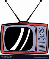 Image result for Old TV with Antenna Clip Art