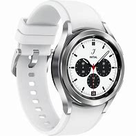 Image result for Samsung Galaxy Watch 4 Classic Stainless Steel Smartwatch
