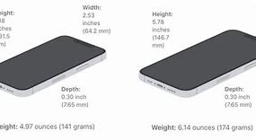 Image result for How Tall Is iPhone 13
