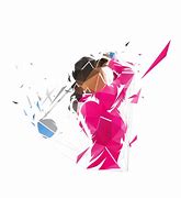 Image result for Woman Golfer Silhouette Images