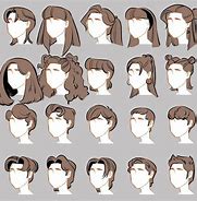 Image result for Hair Art Styles Drawing Aesthetic