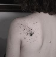 Image result for Shooting Star Tattoo Collar Bone