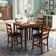 Image result for Square Counter Height Dining Table