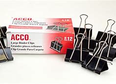 Image result for Acco Extra Large Binder Clips
