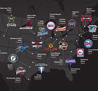 Image result for G League Teams Map