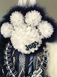 Image result for Simple Homecoming Mums and Garters