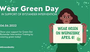 Image result for Wear Green Spirit Day