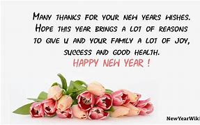 Image result for New Year Thank You Messag