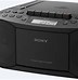 Image result for Boombox with Cassette and CD Player