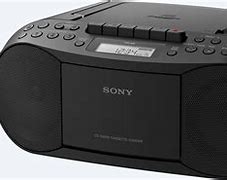 Image result for Sony CD Cassette Player in White or Colors