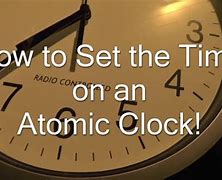 Image result for How to Set Sharp Atomic Clock