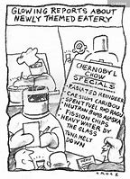 Image result for Chernobyl Political Cartoon
