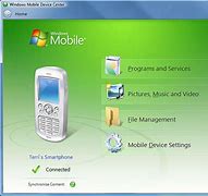 Image result for Windows Mobile Device Center for Windows 10