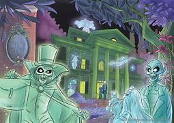 Image result for Creepy House Cartoon
