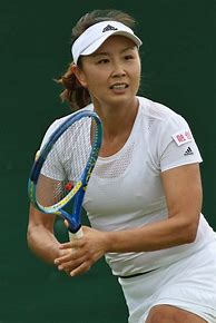 Image result for Tennis Player Peng Tweeter