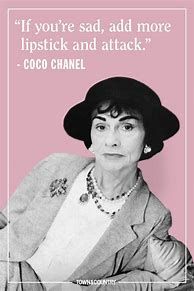 Image result for Coco Chanel Sayings