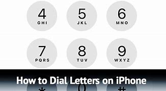 Image result for Phone Dial Letters